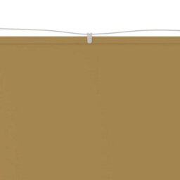 Walplus Vertical Awning Garden Sun Shade Canopy Gazebo For Back Door, Porch, Patio Beige 140X420 Cm Oxford Fabric - thumbnail 3