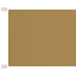 Walplus Vertical Awning Garden Sun Shade Canopy Gazebo For Back Door, Porch, Patio Beige 140X420 Cm Oxford Fabric - thumbnail 2