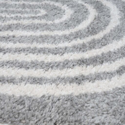 The Rugs Moodi Shaggy Grey Echo Rug Runner Scandinavian Thick High Pile For Living Rooms, Bedrooms, Hallways, Kitchens - thumbnail 3