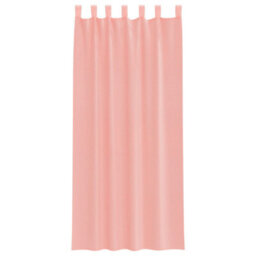 Berkfield Voile Curtains With Loops 2 Pcs Pink 140X225 Cm - thumbnail 4
