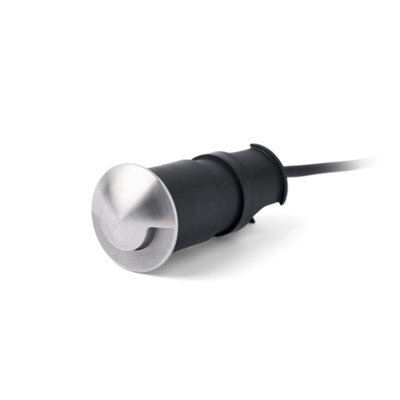 Luminosa Lighting Luminosa Kane Led Recessed Outdoor Ground Light Matt Nickel 2700K Ip67 - One Direction