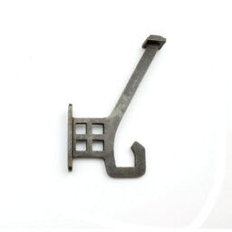 Oakcrafts - Antique Cast Iron Flat Top Tudor Hat & Coat Hooks - Pack Of 4 - thumbnail 4