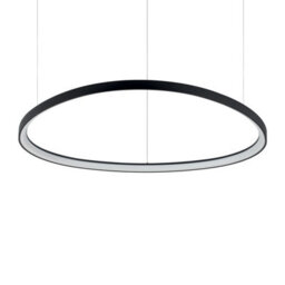 Ideal Lux Luminosa Gemini Integrated Led Pendant Ceiling Light Black 9100Lm 4000K