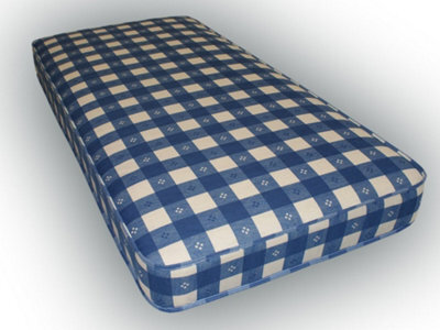 eXtreme Comfort Ltd 2Ft6 Small Single Blue Luxury Budget Spring Mattress