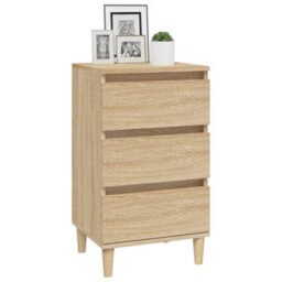 Berkfield Bedside Cabinet Sonoma Oak 40X35X70 Cm Engineered Wood - thumbnail 4