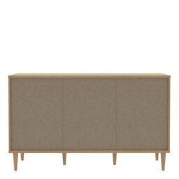 Furniture To Go Calasetta 3 Door Sideboard In Rattan - thumbnail 7