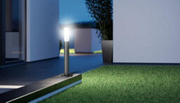 Steinel Gl 65 Anthracite Led Pathway Light Aluminium Opal Glass 77 Cm High Ip44 - thumbnail 2