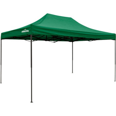 Loops Durable 3X4.5M Green Pop-Up Gazebo With Waterproof Canopy And Heavy Duty Frame - image 1