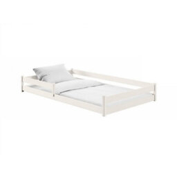 Arte Zofia Cotton 120 X 200Cm European Small Double Low Bed - Foam/bonnell Mattress Included - thumbnail 1