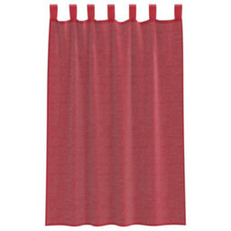 Berkfield Voile Curtains With Rod Pockets 2 Pcs Wine Red - thumbnail 4