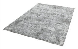 Modern Silver Rug, Abstract Rug For Bedroom, Stain-Resistant Rug For Dining Room, Abstract Silver Rug-80Cm X 150Cm - thumbnail 3