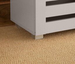 Home Source Oslo 3 Door Shoe Storage Cabinet Unit Grey - thumbnail 6