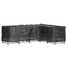 Vidaxl L-Shaped Garden Furniture Cover 16 Eyelets 210X260X80 Cm Garden Furniture Covers - thumbnail 9
