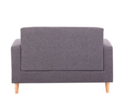 Mattress Guru Modern Smart Sofa In A Box, Taupe Fabric Sofa With Hidden Storage - 2 Seater - thumbnail 4