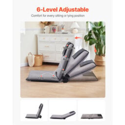 Vevor Floor Chair, 6-Position Adjustable Meditation Chair With Back Support, Folding Sofa Chair For Reading Tv Watching - thumbnail 2