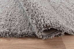 Desire Rugs Plain Living Room Shaggy Area Rugs Dark Grey 120X170 Cm - thumbnail 4