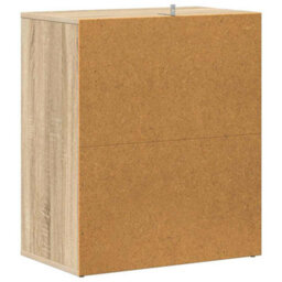 Vidaxl Shoe Cabinet Sonoma Oak 60X35X70 Cm Engineered Wood - thumbnail 8