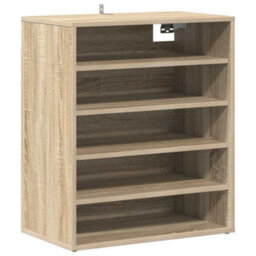 Vidaxl Shoe Cabinet Sonoma Oak 60X35X70 Cm Engineered Wood - thumbnail 6