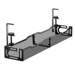 Cable Management, 25''/64Cm Long Under Desk Cable Management Cable Tidy Tray - thumbnail 4