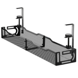Cable Management, 25''/64Cm Long Under Desk Cable Management Cable Tidy Tray - thumbnail 3