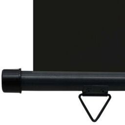 Berkfield Balcony Side Awning 80X250 Cm Black - thumbnail 8