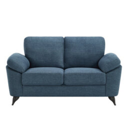 More4Homes Malmo Modern Scandi Style Fabric Living Room 2+3 Seater Sofa Set (Blue) - thumbnail 3
