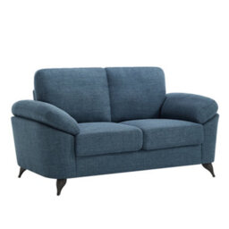 More4Homes Malmo Modern Scandi Style Fabric Living Room 2+3 Seater Sofa Set (Blue) - thumbnail 2