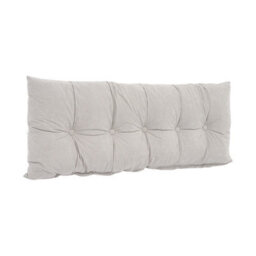Living And Home Light Gray Washable Chenille Cushion Headboard Pillow, 150Cm W X 60Cm H - thumbnail 4