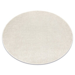 RugsX Carpet Casablanca Loom Circle Cream, Loop, Soft Indoor & Outdoor Circle 80 Cm - thumbnail 4