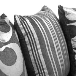 Furnishings For Less UK Lisbon Black And Grey Fabric Sofa Suite 3 Seater And 2 Seater - thumbnail 2