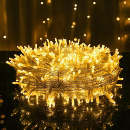 SuperGift.com 300 Led/30M Warm Led String Fairy Lights, 8 Modes, Waterproof, Indoor Outdoor Decorative Lighting For Home, Garden, Party, Wedding - thumbnail 1