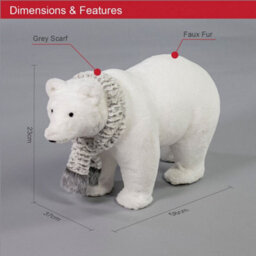 The Christmas Workshop 71299 Polar Bear Christmas Decoration - thumbnail 2