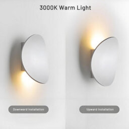 Amorly Led Wall Sconce Indoor Modern Lighting Minimalist Hardwired  For Living Room Bedroom Hallway  Warm White 3000K - thumbnail 5