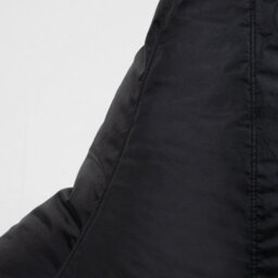 Icon Dalton High Back Adult Gaming Indoor Outdoor Bean Bag Chair, Black - thumbnail 9