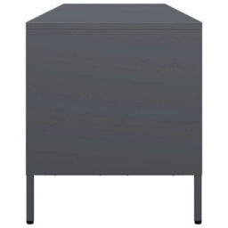 Berkfield Tv Cabinet Anthracite 135X39X43.5 Cm Cold-Rolled Steel - thumbnail 6
