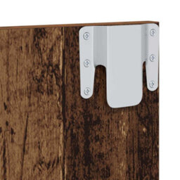 Berkfield Wall Tv Cabinet Old Wood Engineered Wood - thumbnail 8
