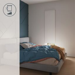 GoodHome Boreas Corded Off White Blackout Roller Blind (W)90Cm (L)180Cm - thumbnail 9