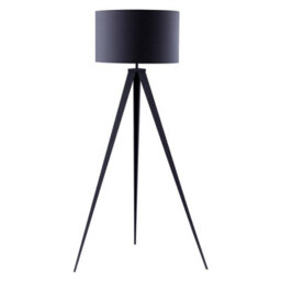 Teamson Home Romanza Tripod Floor Lamp With Grey Finish Shade - 55 X 55 X 157 (Cm) - thumbnail 6