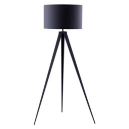 Teamson Home Romanza Tripod Floor Lamp With Grey Finish Shade - 55 X 55 X 157 (Cm) - thumbnail 9
