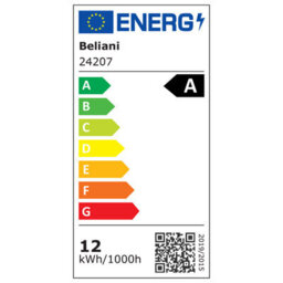 Beliani Wall Led Lamp Black And Gold - Built-In Warm White Leds, Modern Iron Frame, 600 X 290 X 40 mm - thumbnail 6