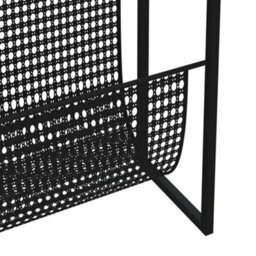 Walplus Magazine Rack Black 35X15X45 Cm Steel - thumbnail 6