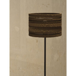 Osram Decor Cardboard Cylinder Floor Lamp E27 Brown Eco Standing Tall Light - thumbnail 6