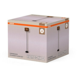 Osram Decor Cardboard Cylinder Floor Lamp E27 Brown Eco Standing Tall Light - thumbnail 3