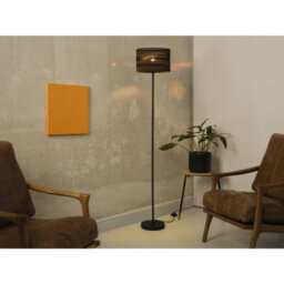 Osram Decor Cardboard Cylinder Floor Lamp E27 Brown Eco Standing Tall Light - thumbnail 5
