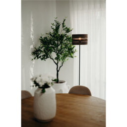 Osram Decor Cardboard Cylinder Floor Lamp E27 Brown Eco Standing Tall Light - thumbnail 9