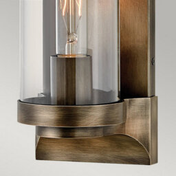Luminosa Lighting Luminosa Hinkley Pearson Outdoor Wall Lantern Burnished Bronze, Ip44 - thumbnail 4