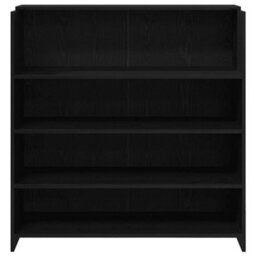 Berkfield Durable Reception Desk Black Oak 100X50X103.5 Cm Engineered Wood - thumbnail 5
