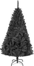 Shatchi 4Ft Black Bushy Imperial Pine Artificial Deluxe Christmas Tree - thumbnail 4