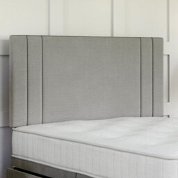 Divan Base Direct Naples Silver Platform Top Divan Bed Base 6Ft Super King With 4 Drawers + Verona Strutted Headboard - thumbnail 3