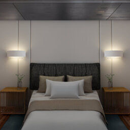 Tcp Pack Of 2 X White 3 Tier Style Indoor Wall Light Ip20 - thumbnail 1
